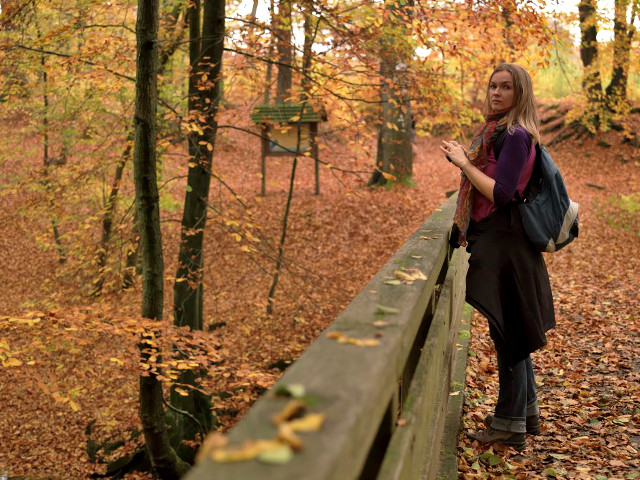 Ich im Sachsenwald | Waldspaziergang.org