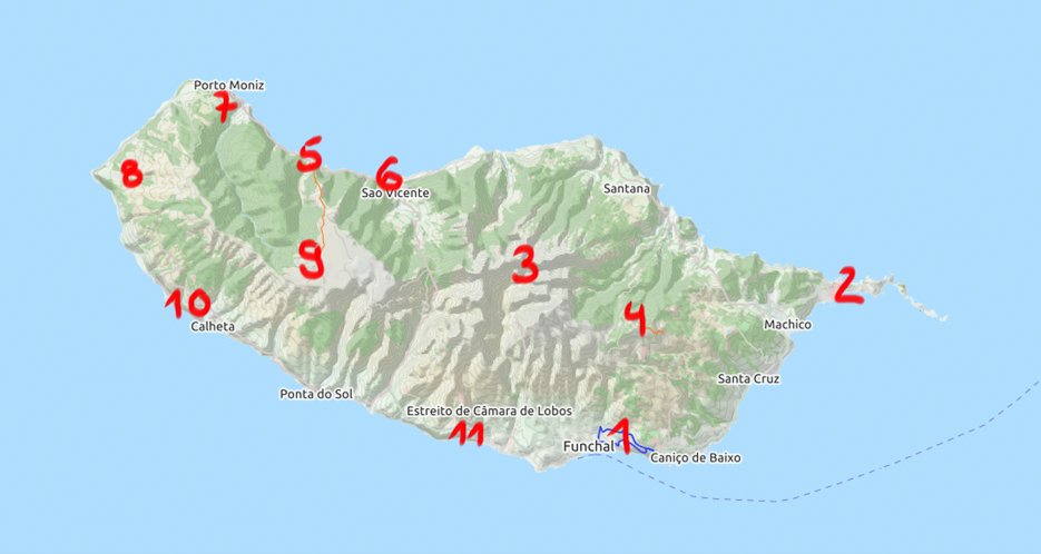 Madeira Sehenswürdigkeiten | Waldspaziergang.org