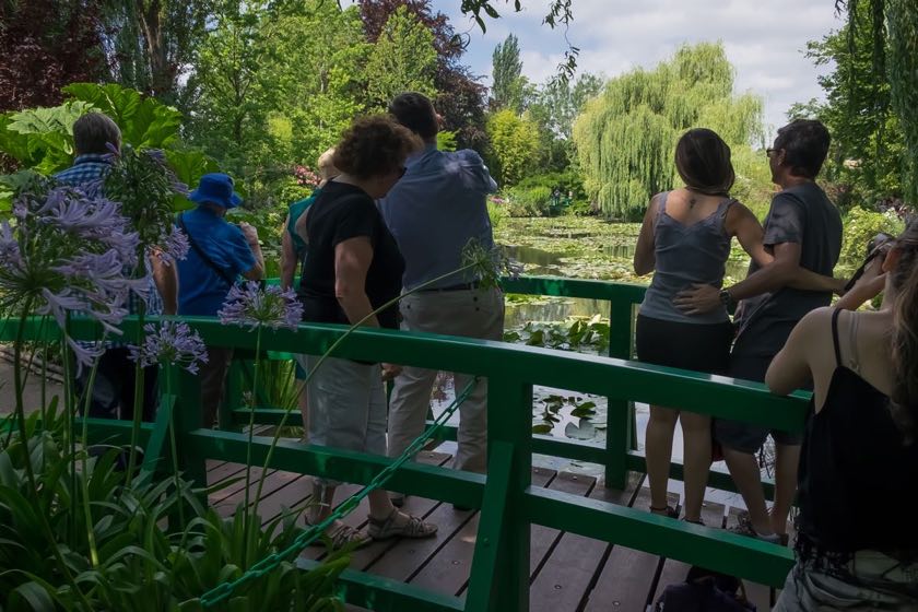 Die japanische Brücke von Monet | Waldspaziergang.org